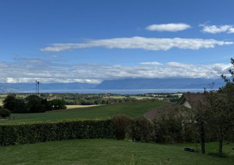 Reverolle – Maison individuelle vue lac et Mont-Blanc