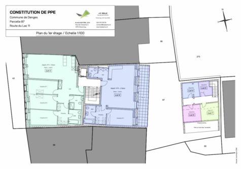 DENGES, nouvelle promotion, appart. de 4.5 pièces  au 1er étage. Plus que 4 appartements disponibles!