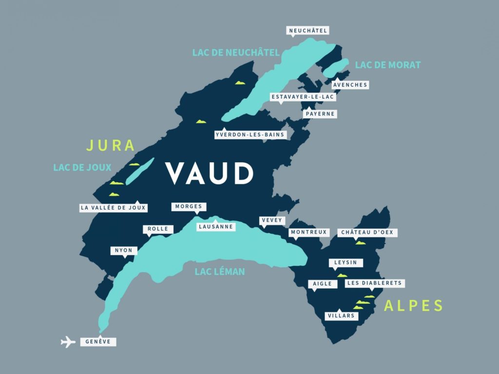 le canton de vaud en Suisse