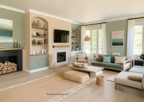 BOREX – Villa mitoyenne avec piscine !