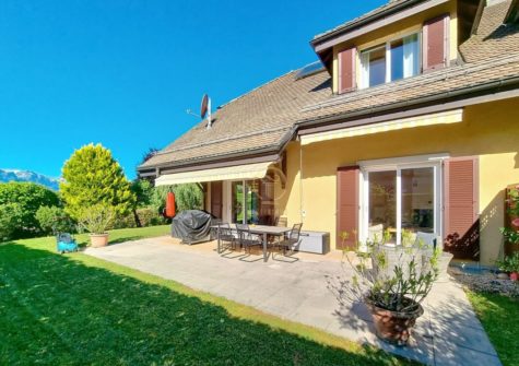 BLONAY, belle villa mitoyenne 5.5 pièces avec vue sur le lac