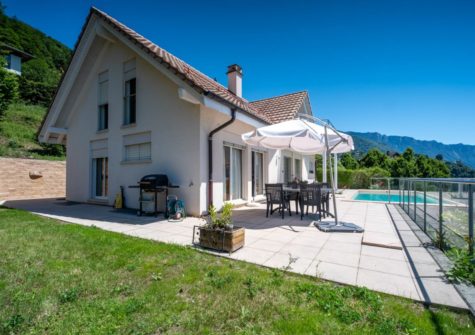 Chernex – vue panoramique pour cette splendide villa