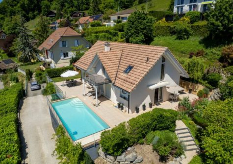 Chernex – vue panoramique pour cette splendide villa