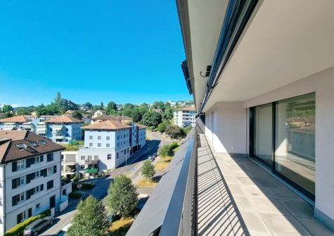 LAUSANNE, appart. 4.5 pièces avec vue sur le lac et les montagnes.